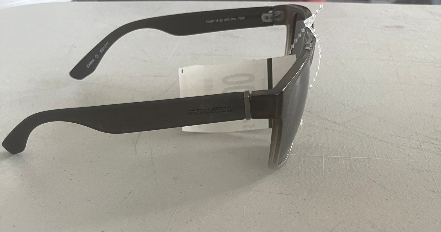 Foster Grant 1803 Gray Polarized Sunglasses - Side view