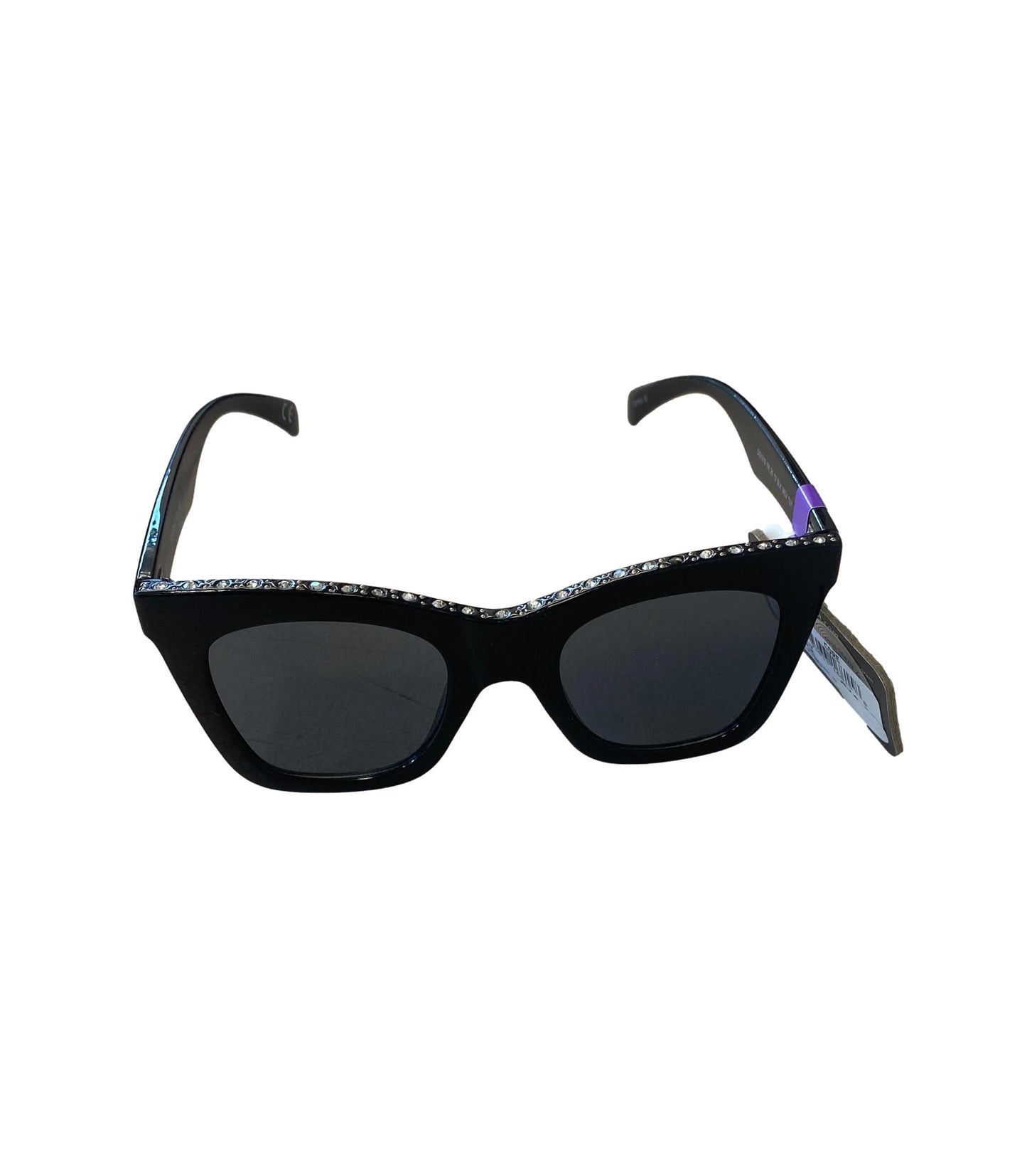 Foster Grant Sunglasses Bedazzled black cat eye NEW