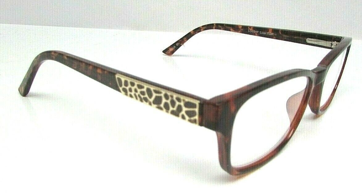 Foster Grant Lisa Tortoise Reading Glasses w/ Soft Case +2.75