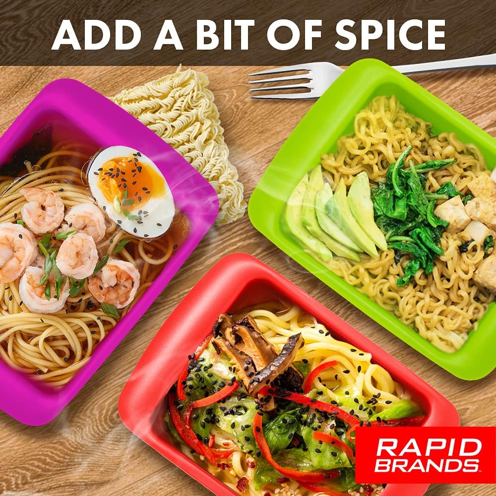 Reusable Microwave Dishwasher  with Foods
