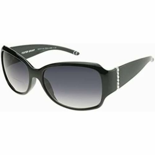 Foster Grant Bifocal Ravishing black sun readers +2.00 - Side view