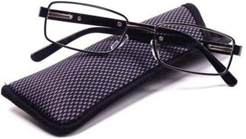 Foster Grant Tommy Gun Reading Glasses w/ Soft Case +1.75