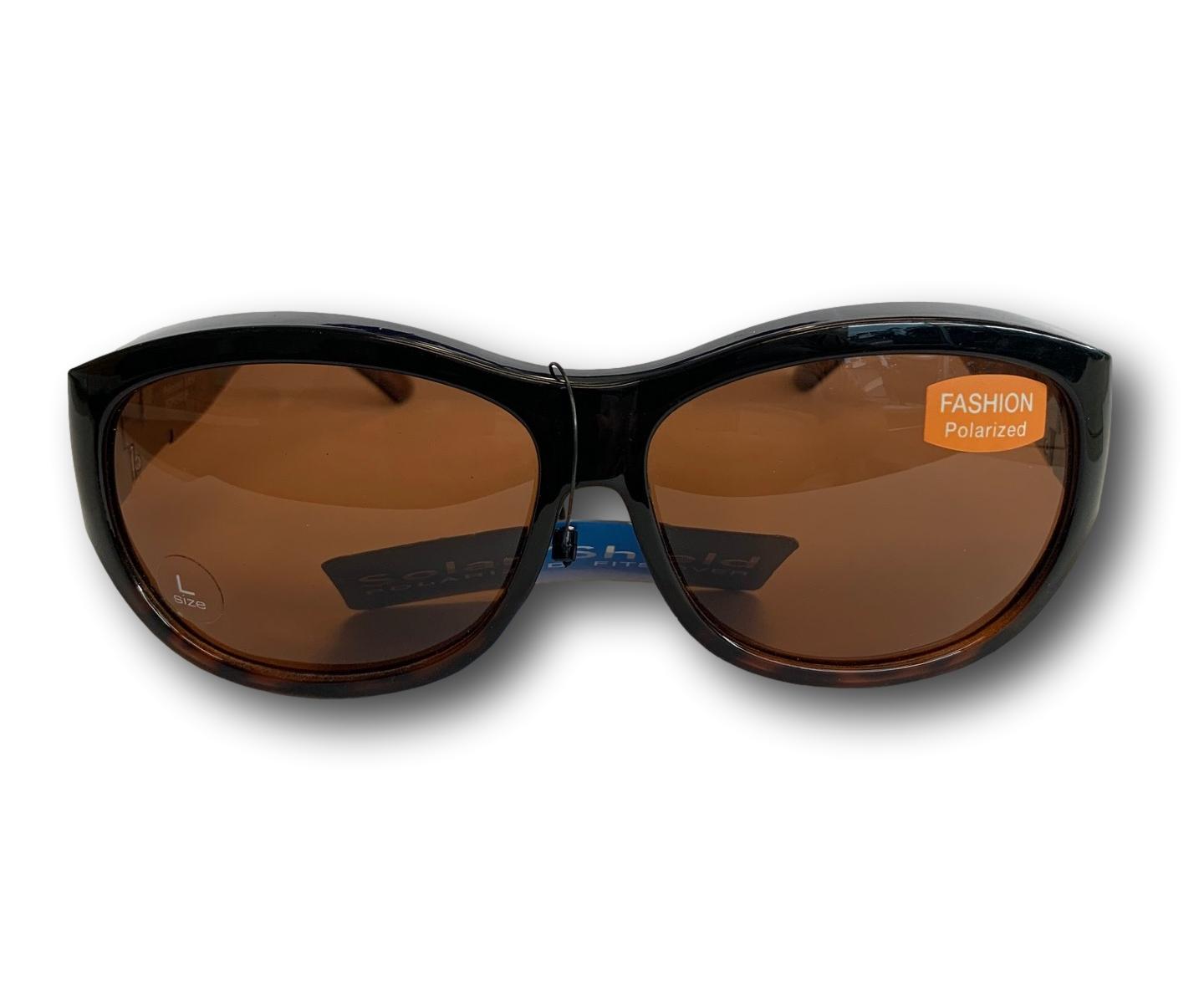 FO-023 gold square arm Polarized Sunglasses