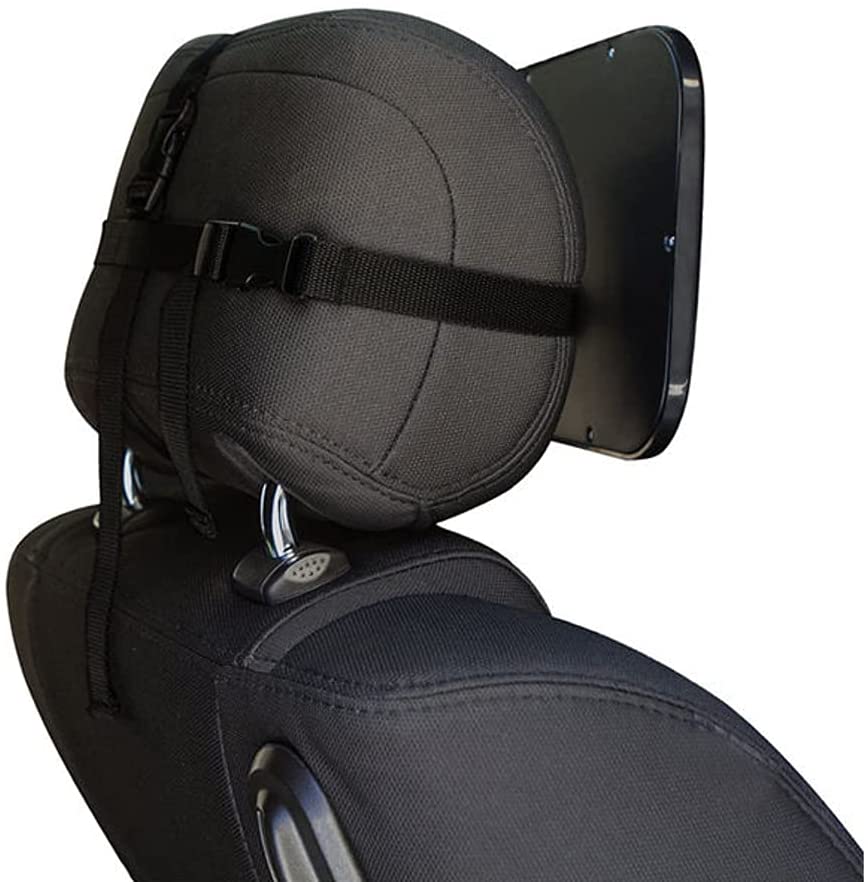 ZogeeZ XL Baby Car Mirror, Safety Car Seat Mirror for Rear Facing Infant with Wide Crystal Clear View, Fits on Headrest Shatterproof, Fully Assembled