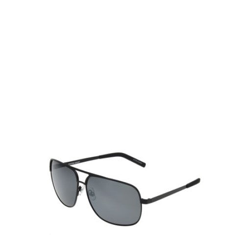 Foster Grant Mens Metal Black Pilot Sunglass 17 - General Wholesale Direct
