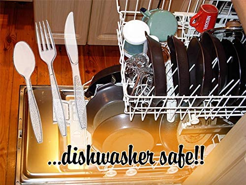 ROYAL CUTLERY CO. Disposable Cutlery set, Color: 360 Pieces, Heavy Duty Plastic Utensil Set, 180 Forks, 120 Spoons, 60 Knives. - General Wholesale Direct