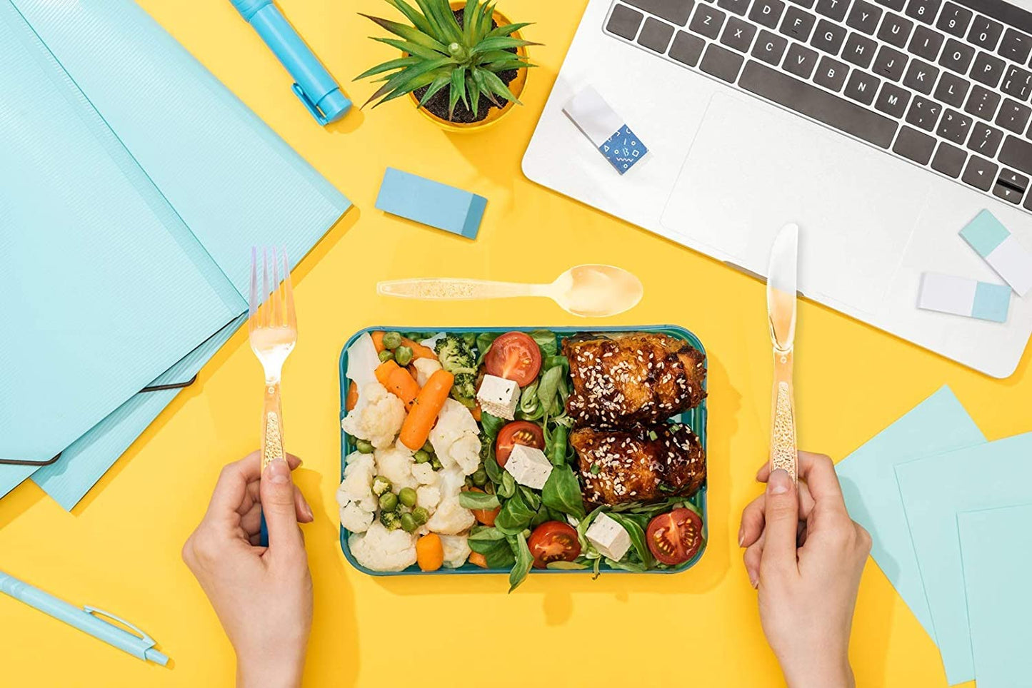 ROYAL CUTLERY CO. Disposable Cutlery set, Color: 360 Pieces, Heavy Duty Plastic Utensil Set, 180 Forks, 120 Spoons, 60 Knives. - General Wholesale Direct
