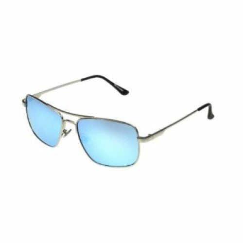 Mens Metal Silver Navigator Sunglass 43 - General Wholesale Direct