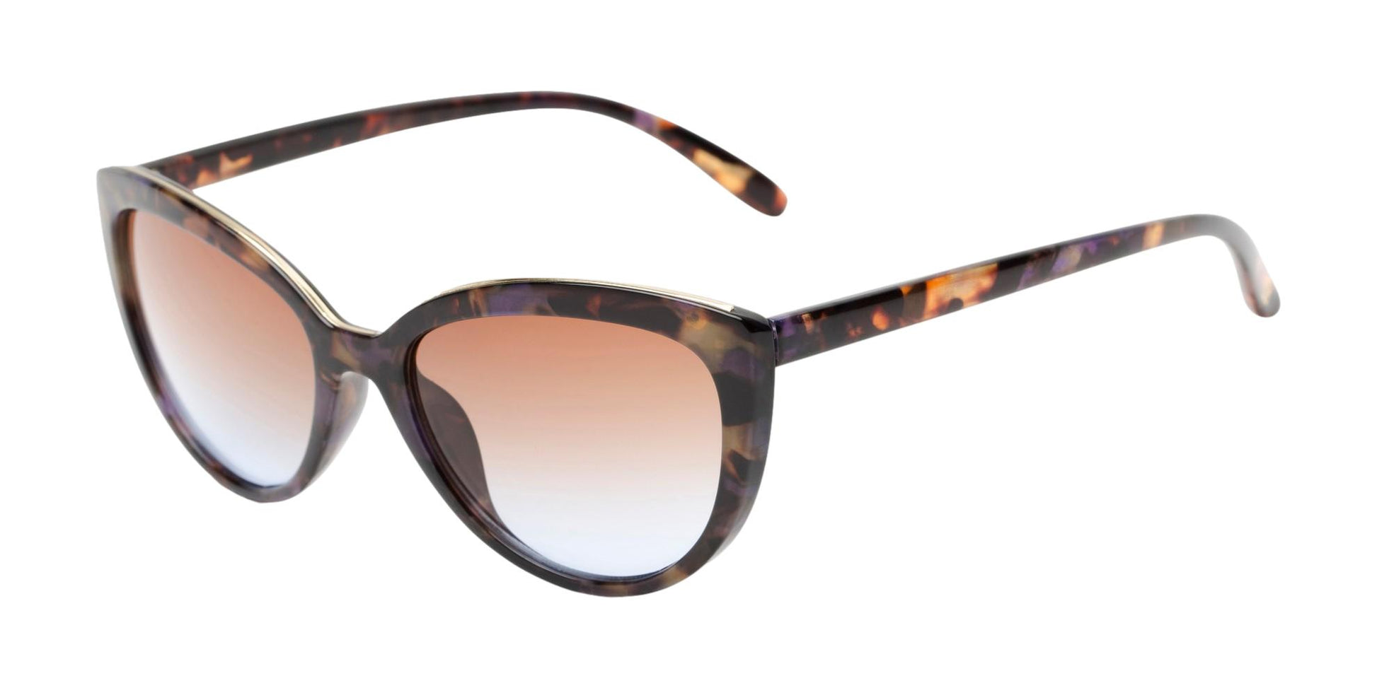 Foster Grant Sunglasses Camryn Tortoise Cat eye Frame - General Wholesale Direct