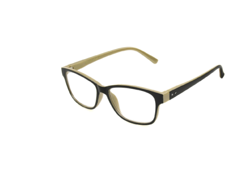 Foster Grant Kinsey Gold Reading Glasses + 2.50