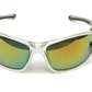Panama Jack Wrap Around Sunglasses PJX 96 White Color Mirror Lenses