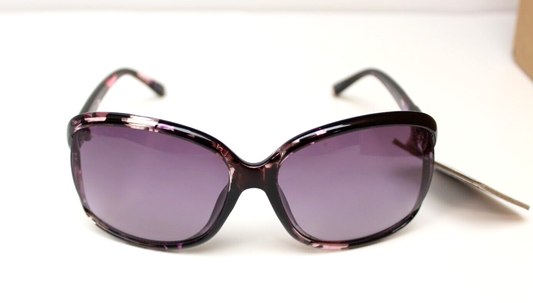  Revlon Womens Sunglasses RVN 63  Black/Purple Marble NEW