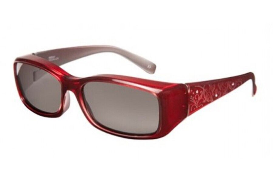 Haven Fits Over Sunwear  Freesia 3HD116J1SY Red with case NEW!