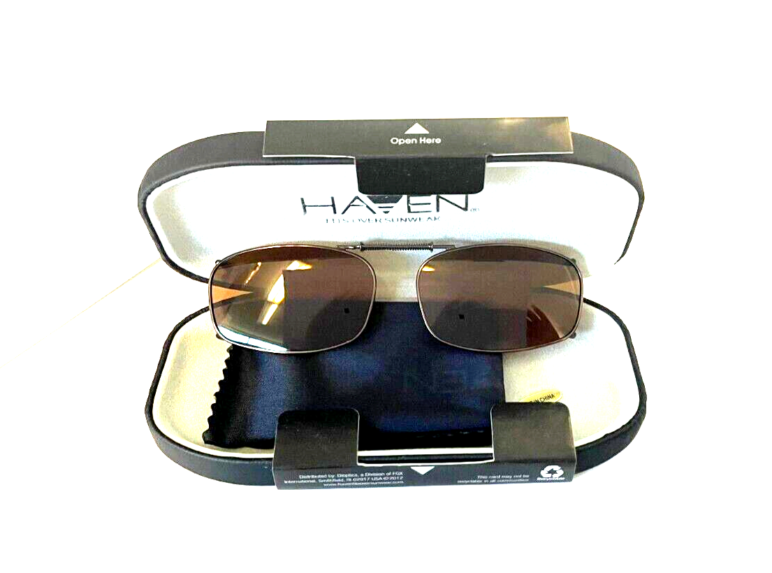 Haven Fit Over Rec 5 48 Full Frame Sunglasses With Amber Lenses