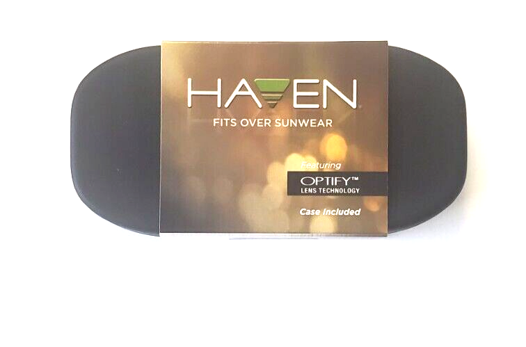 Haven Optify Clip Ons Rec 2 52 Gray Full Frame in Hard Case NEW!