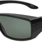 Sunglasses Breckenridge Medium-Large Black - Side View