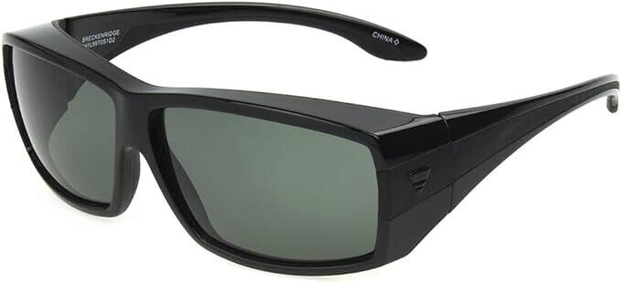 Sunglasses Breckenridge Medium-Large Black - Side View