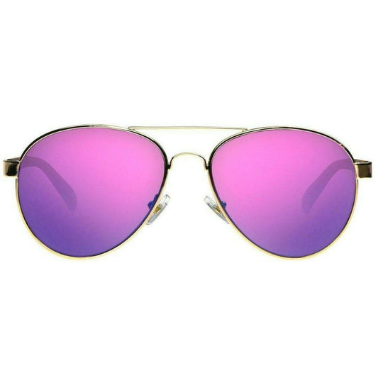 Foster Grant Shape AFH 10 Gold Aviator Sunglasses