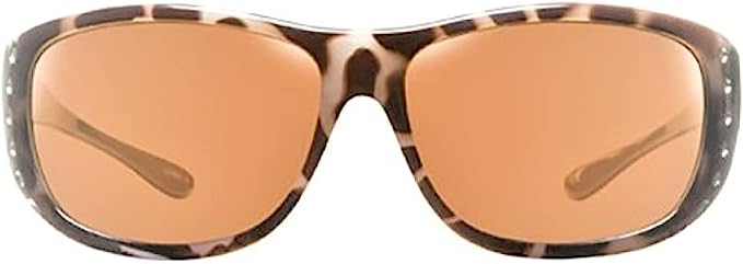 Tortoise/Gray Rhinestones polarized Sunglasses