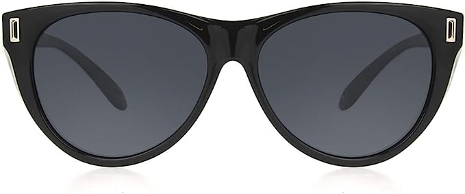 FO-035 Large Black Smoke Frissel polarized sunglasses