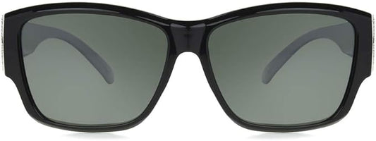 Sunglasses Stella Medium-Large Black w/Rhinestones 