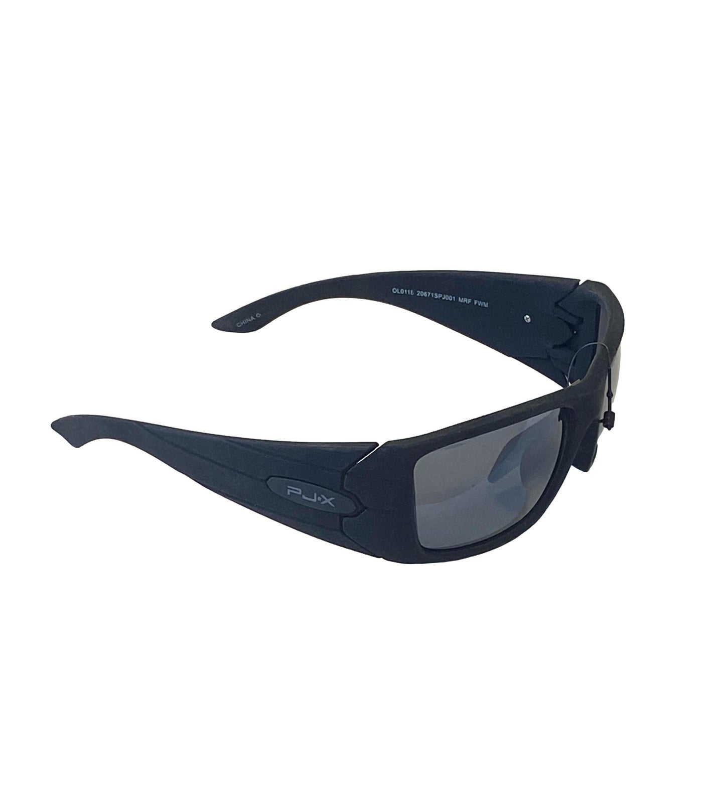 Panama Jack PJX Mens Wrap 4 Black Sunglasses