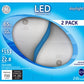 GE LED 10-Watt Floodlight Medium Base, Daylight, 2-Pack - General Wholesale Direct