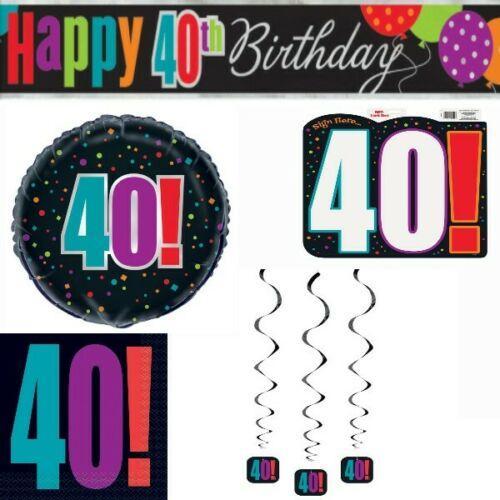 Milestone Birthday Deco Package With Sign in Wall Cut Out - General Wholesale Direct
