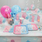 Gender Reveal 106 piece Party Pack - General Wholesale Direct