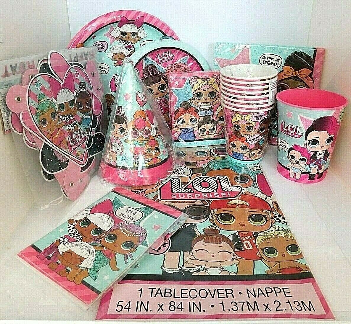LOL Surprise 115 PIECE Birthday Package - General Wholesale Direct