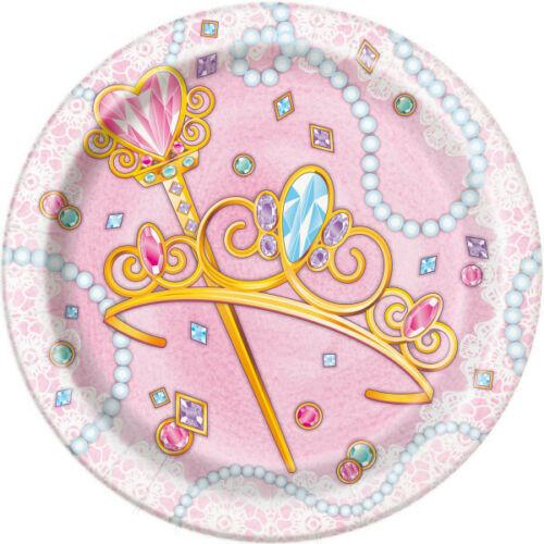 Customized Birthday Princess Party Packages - Plates
