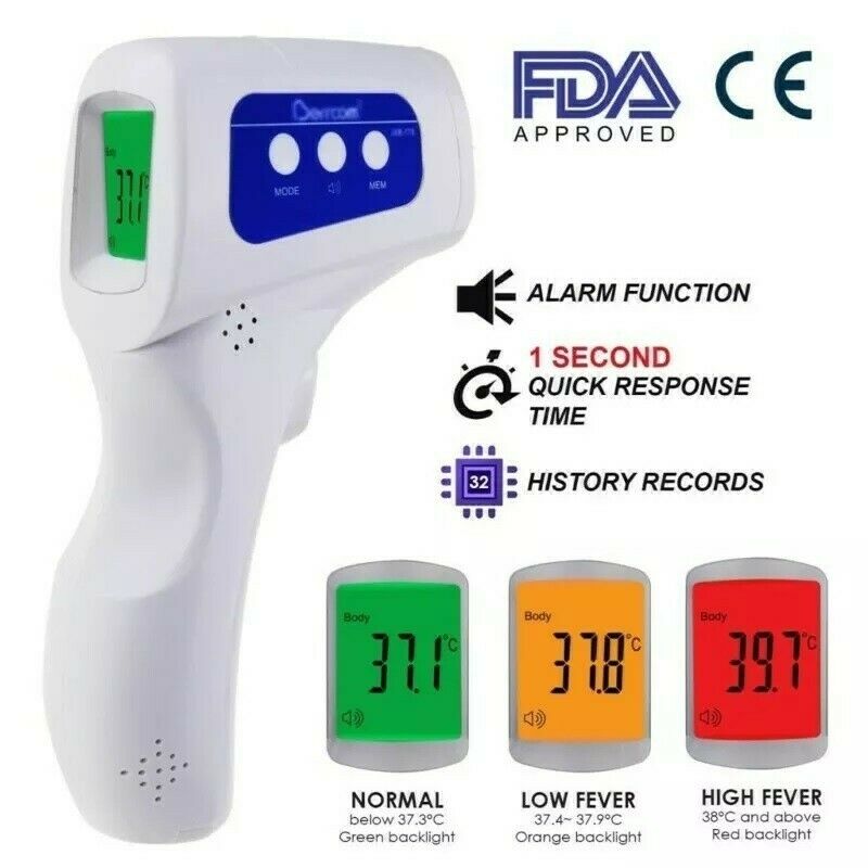Non-Contact Infrared Forehead Thermometer