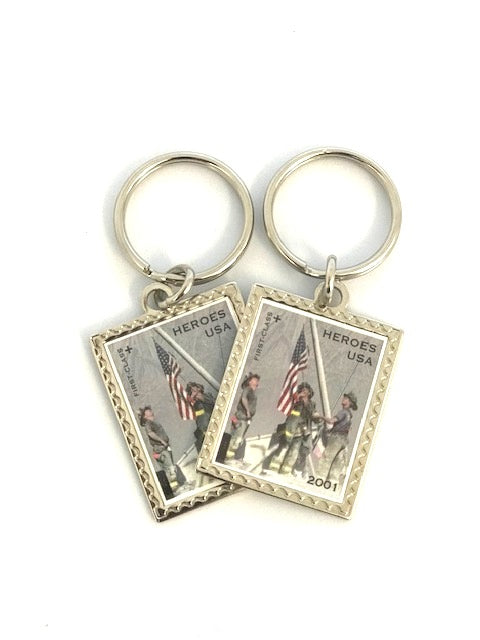 Set of 2 HEROES USA Key chains - General Wholesale Direct