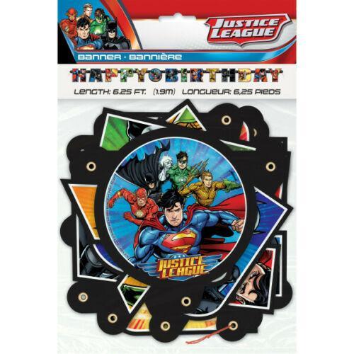 Justice League 101 Piece Complete Party Pack - General Wholesale Direct