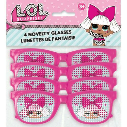 LOL Surprise 74 Piece Favor/Accessory Pack - novelty glasses