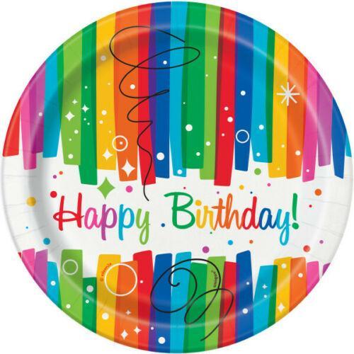 Multi-color Ribbon 83 Piece Birthday Party Pack - General Wholesale Direct
