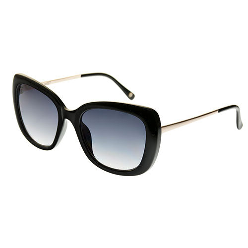Nine West Medium Black Rectangle Sunglasses - General Wholesale Direct