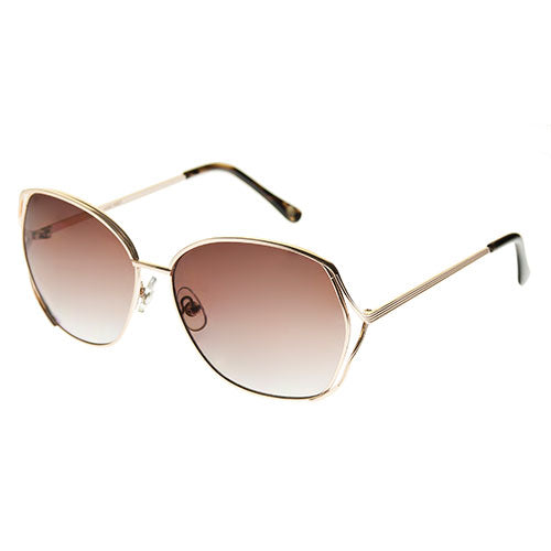 Nine West Large Metal Round Framed Sunglasses - General Wholesale Direct