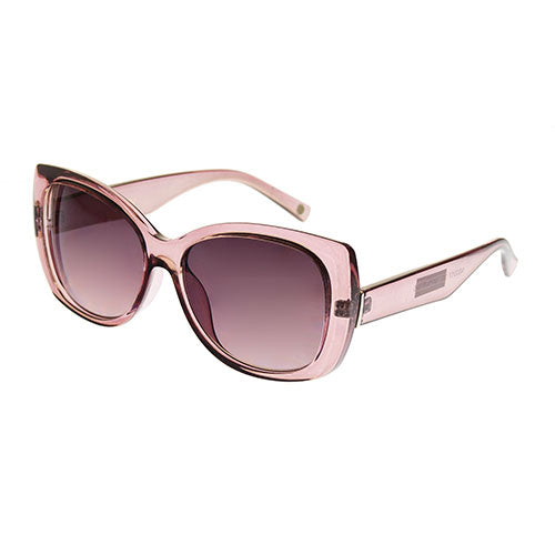 Nine West  Pink Flared Rectangle Sunglasses - General Wholesale Direct