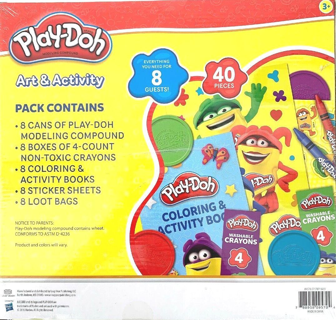 Play-Doh Ultimate Rainbow 40 Pack, Mini Play-Doh Cans - 40 Ounces