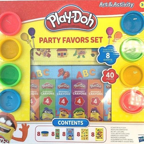Play-Doh 40 piece Party Favors Set - General Wholesale Direct
