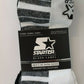 Starter Black Label Men's No Show Socks 6 pairs shoe size 6-12 White/Grey/Black - General Wholesale Direct