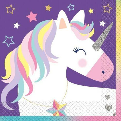 Unicorn Birthday 100 Piece Party Pack - General Wholesale Direct